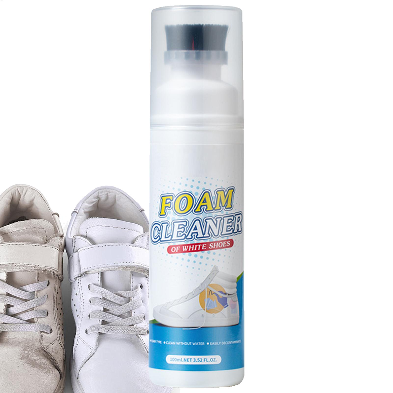 Sneaker Care Spray - 100ml 운동화 클리너 폼 클리너, 흰색