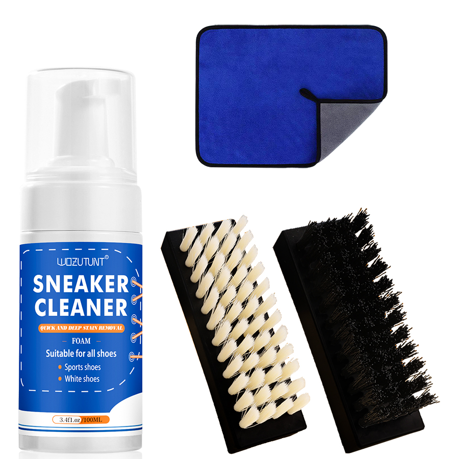 Sneaker Shoe Care Kit - 운동화용 흰색 신발 클리너 키트 캔버스