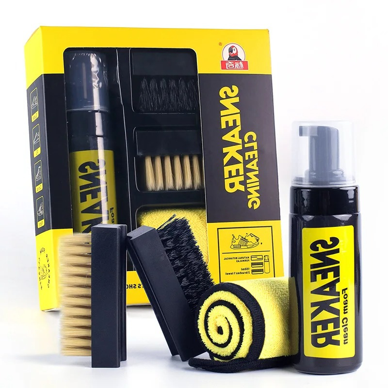 Sneaker Shoe Care Kit - 150ML 무수 폼 스니커즈 클리너 키트