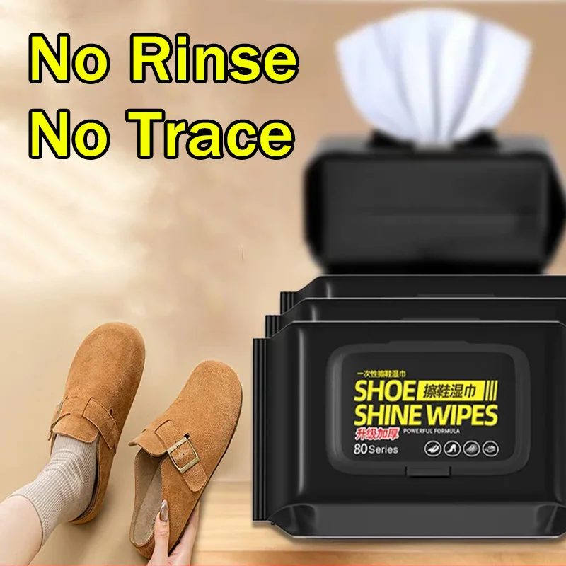 Sneaker Shoe Care Kit - 휴대용 노린스 신발 세척 티슈 일회용