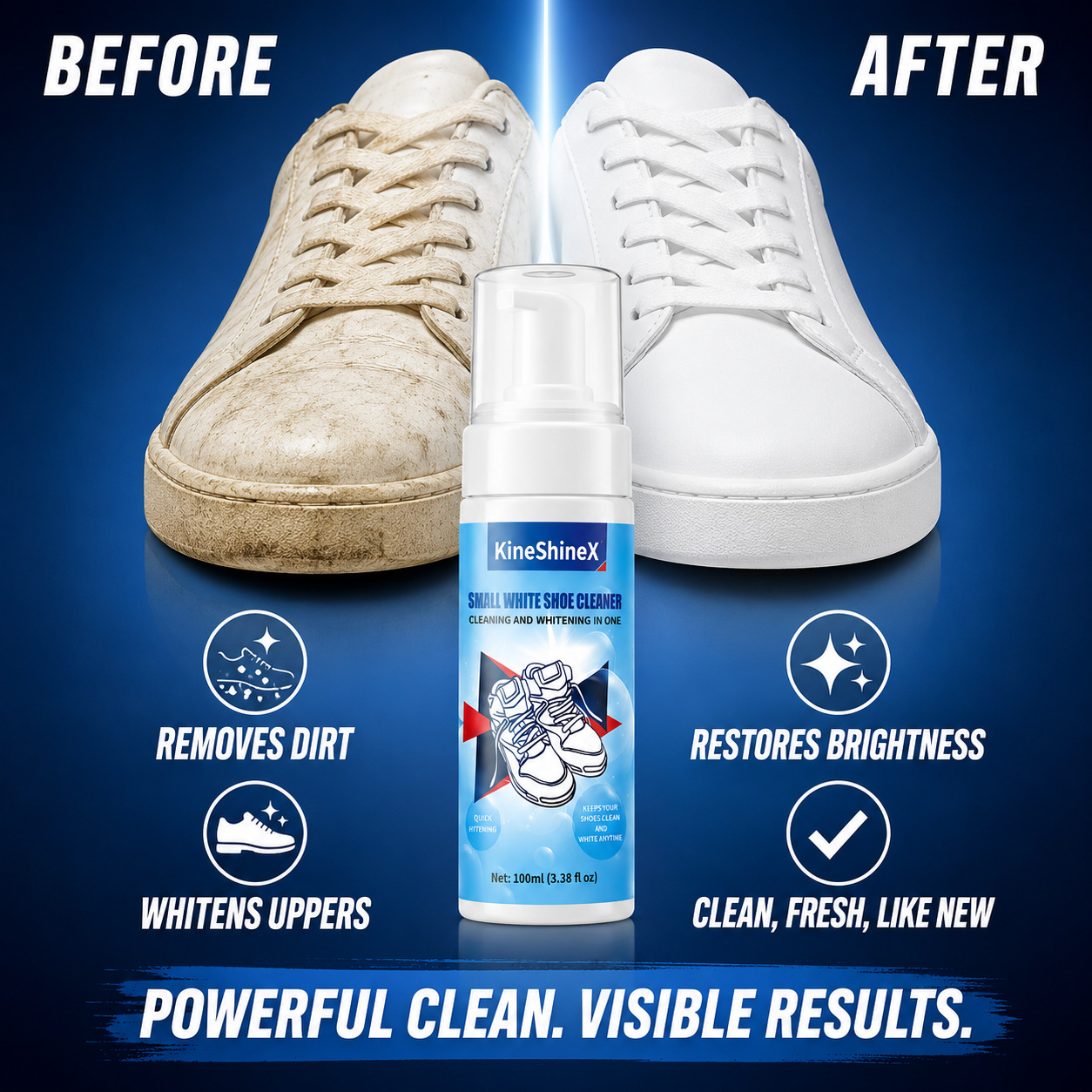 Sneaker Shoe Care Kit - 기헨 신발 클리너 키트, 물 없이