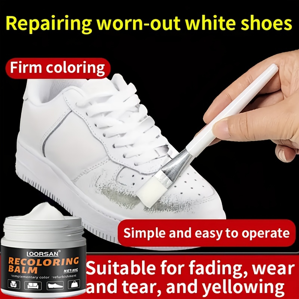 루르산 새 흰색 신발 가장자리 복원 크림 35g - 스 - Sneaker Care Spray 리뷰 및 가격