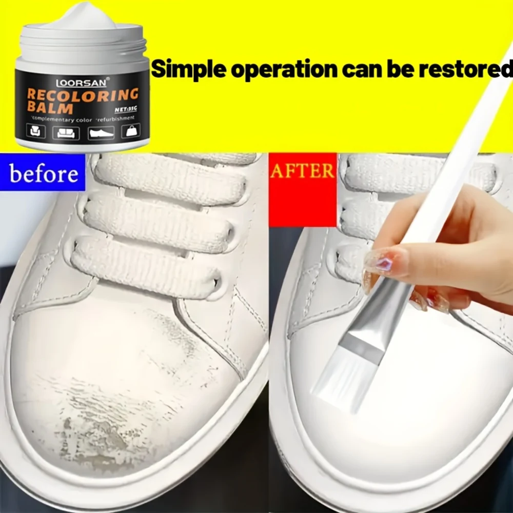 루르산 새 흰색 신발 가장자리 복원 크림 35g - 스 - Sneaker Care Spray 리뷰 및 가격