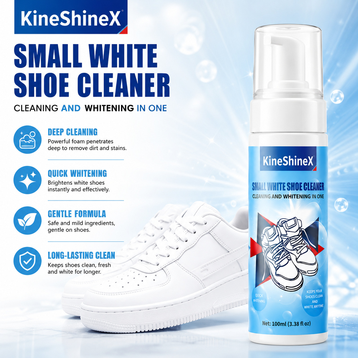 기헨 신발 클리너 키트, 물 없이 사용하는 폼 신발 클 - Sneaker Shoe Care Kit 리뷰 및 가격
